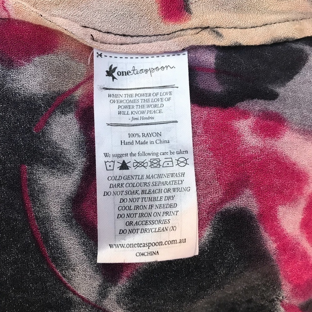 One Teaspoon Easy Rider Maxi Dress - Picture 8 of 8